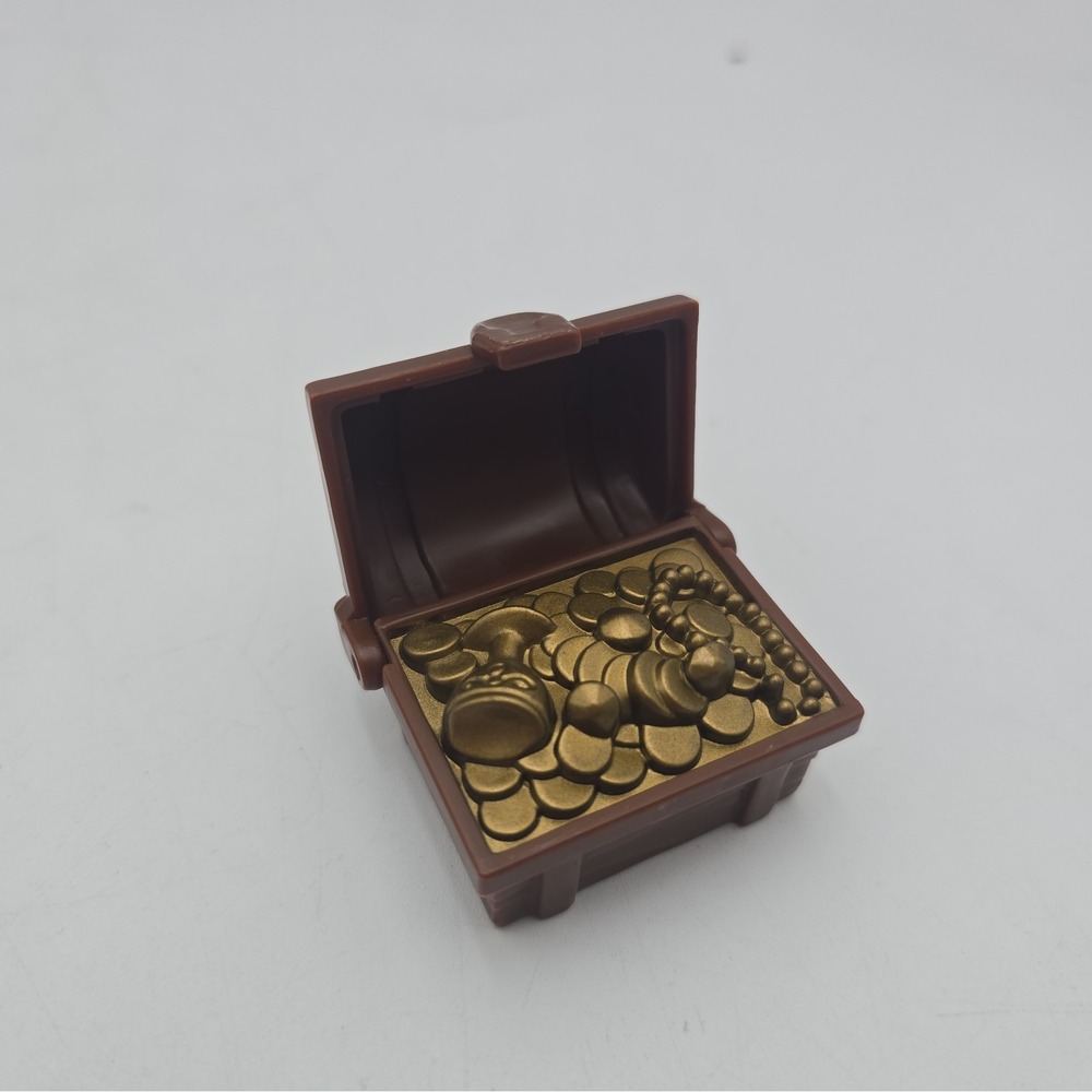 1994 Fisher Price Great Adventures Castle Brown Replacement Part Treasure Chest